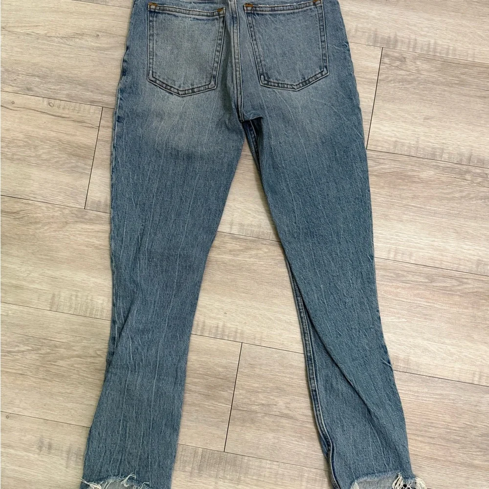 Abercrombie & Fitch Blue skinny high rise jeans - Picture 3 of 4